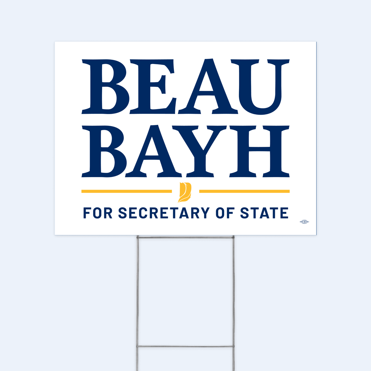 Logo Yard Sign