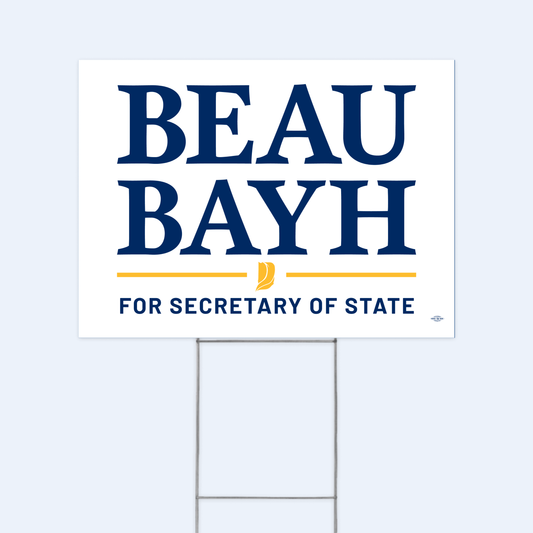 Logo Yard Sign